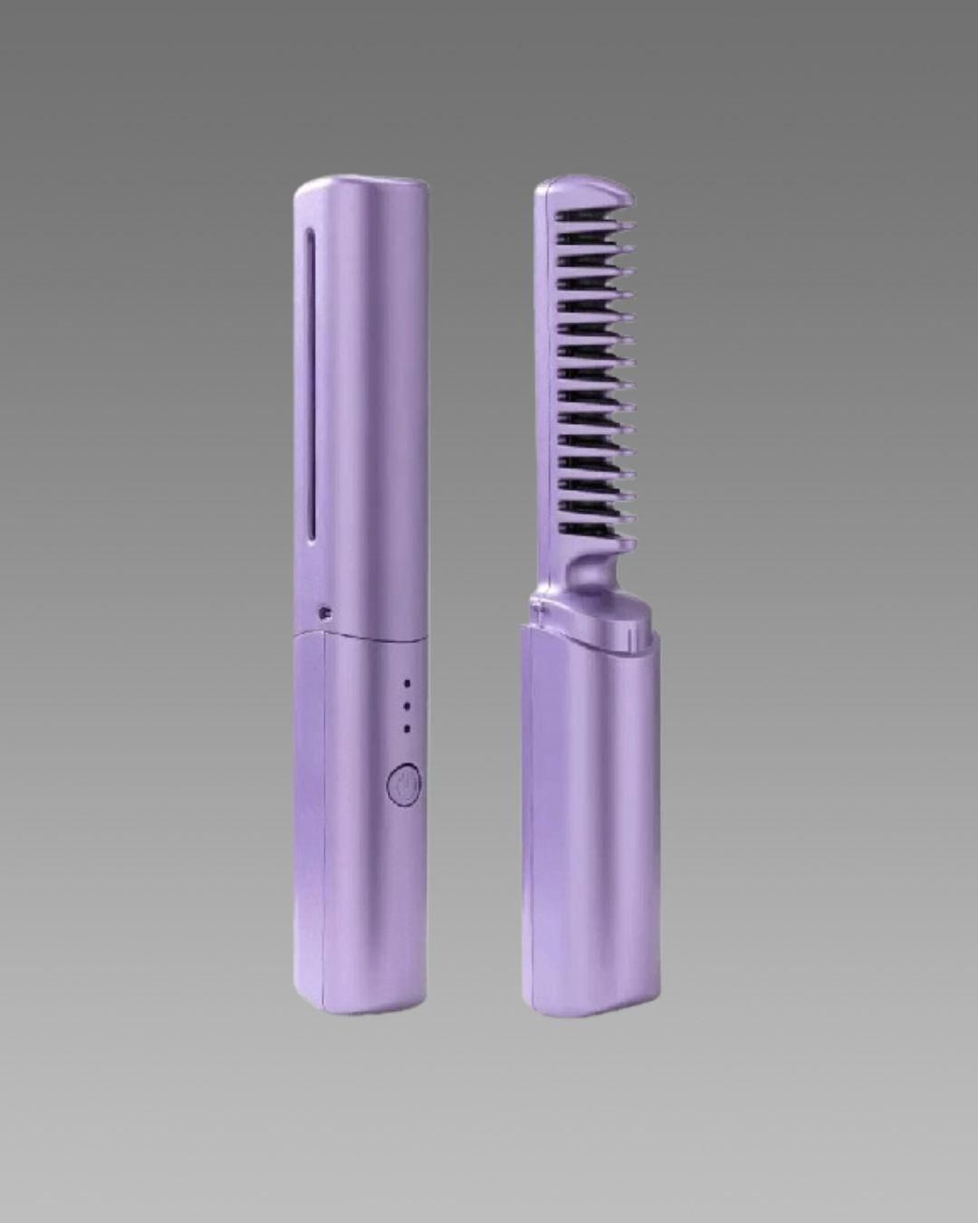 Meneflix Portable Mini Hair Straightener Hot Comb