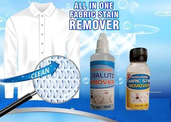 All in One Fabric Stain Remover (Pack of 2  50ml Each)