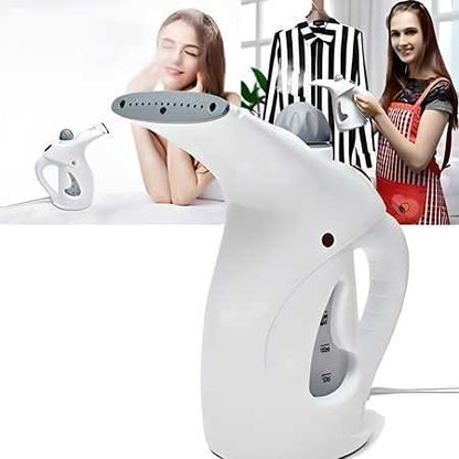 Portable Garment/Facial Vapor Steamer Iron Brush