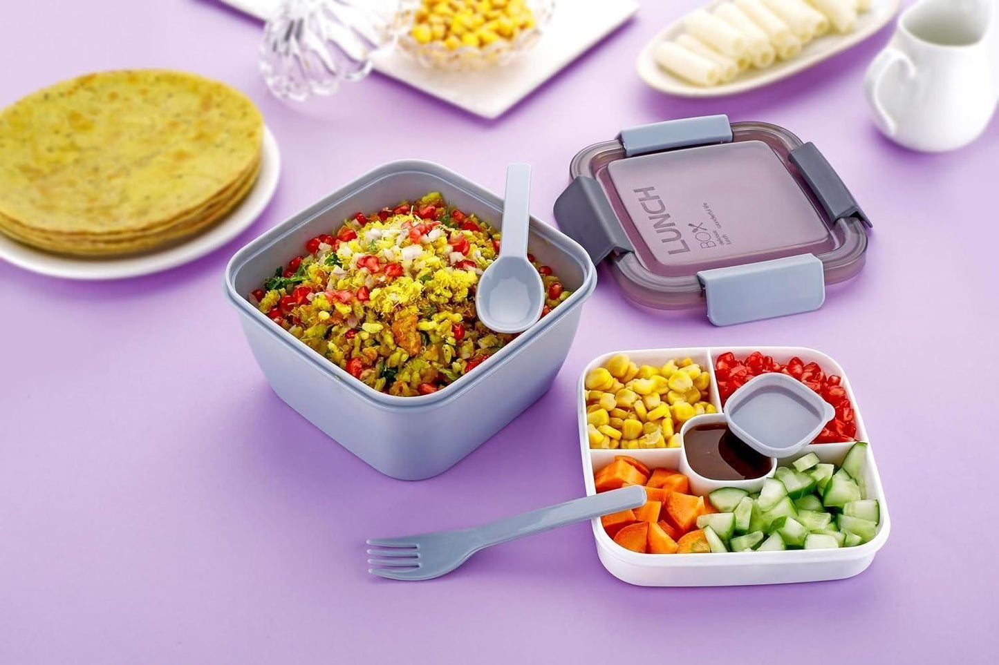 Tight Modular Plastic Lunch Box