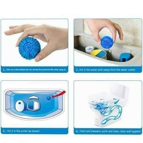 Toilet Cleaning Tablet Pack of 1 (10pc)